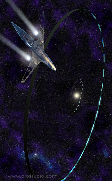 Approaching the Ringworld